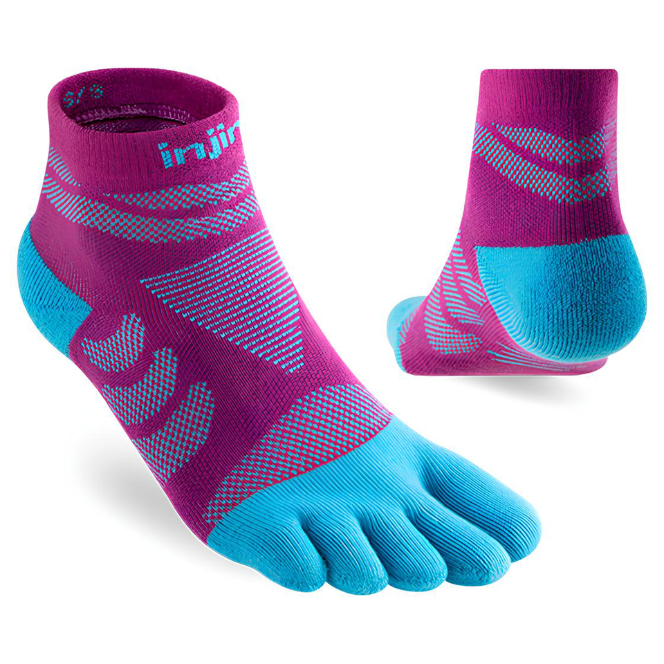 Injinji Womens Ultra Run Mini C Jam T Strumpa Dam Runon Se