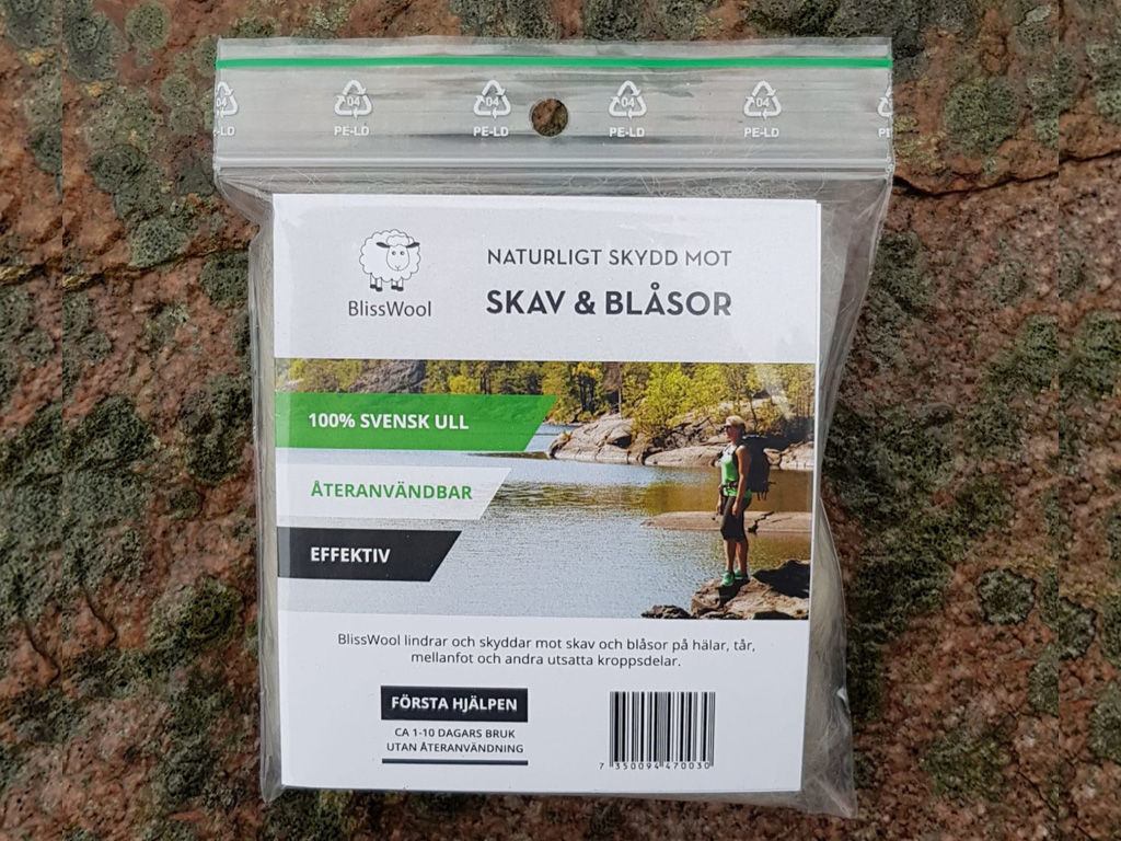 Blisswool - istället för skavsårsplåster