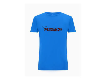 RUNSTREAK T-shirt men/unisex, Blue - Utgående modell<