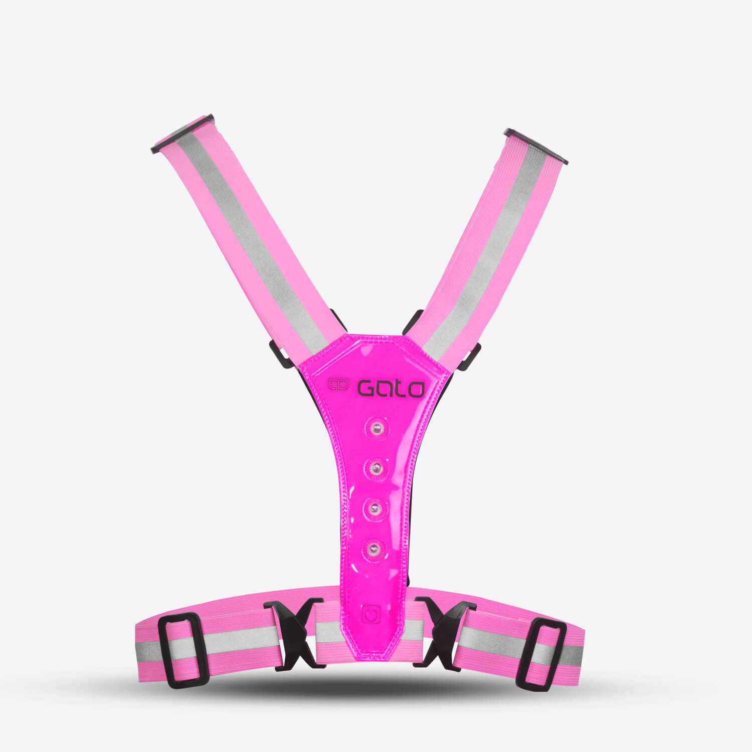 Gato LED Safer Sport Vest - Hot Pink