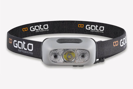 GATO Sports Head Torch Light USB - Pannlampa 160 lumen<