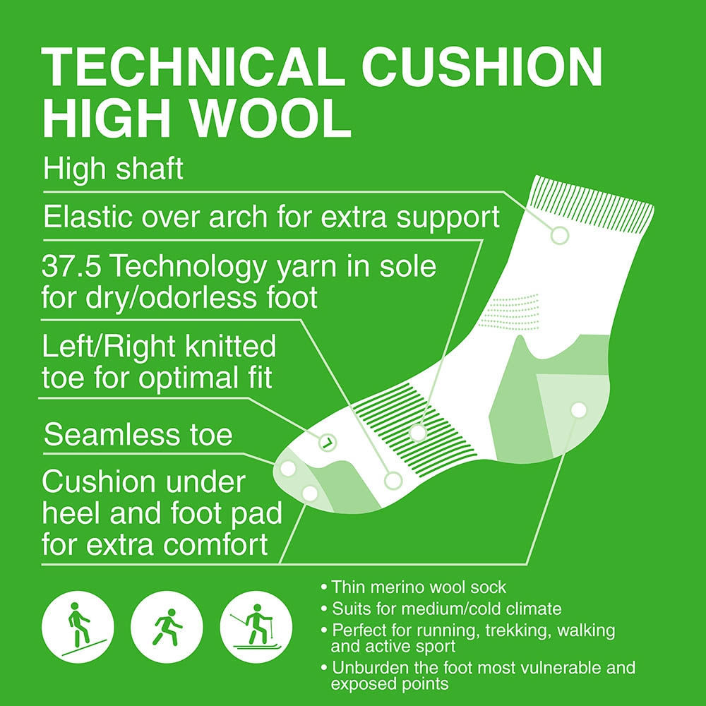 Gococo Technical Cushion High Wool Fuchsia