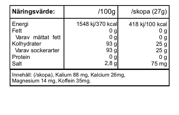 Tailwind Nutrition sportdryck Caffeinated fuel Medium (810g)