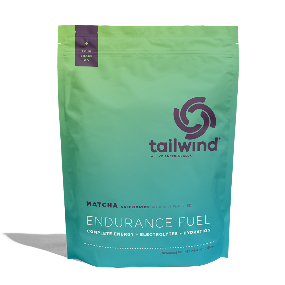 Tailwind Nutrition sportdryck med koffein, Matcha Caffeinated fuel (Large 1350g)