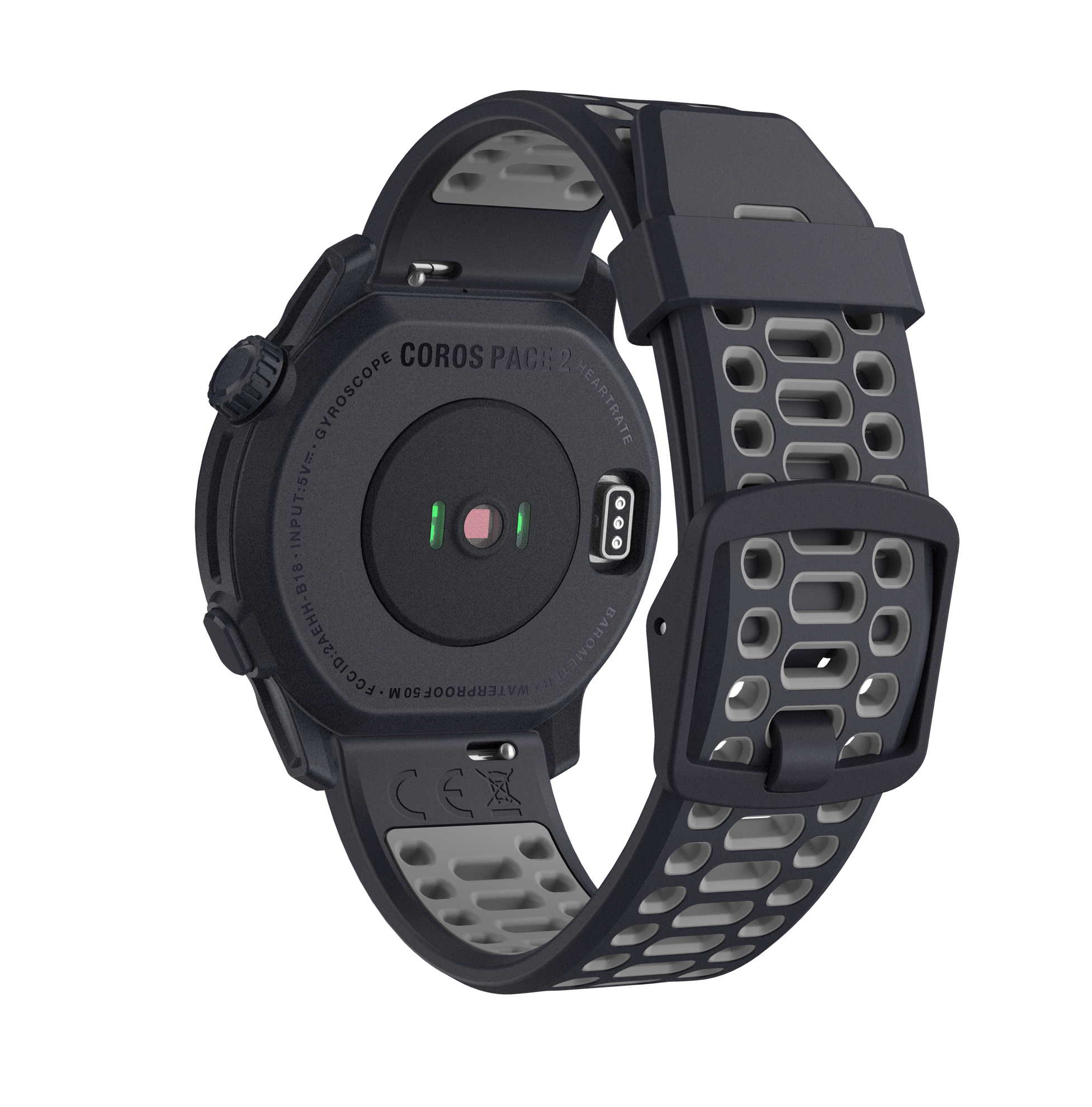 Coros Pace 2 Dark Navy med Silikonband - GPS-klocka