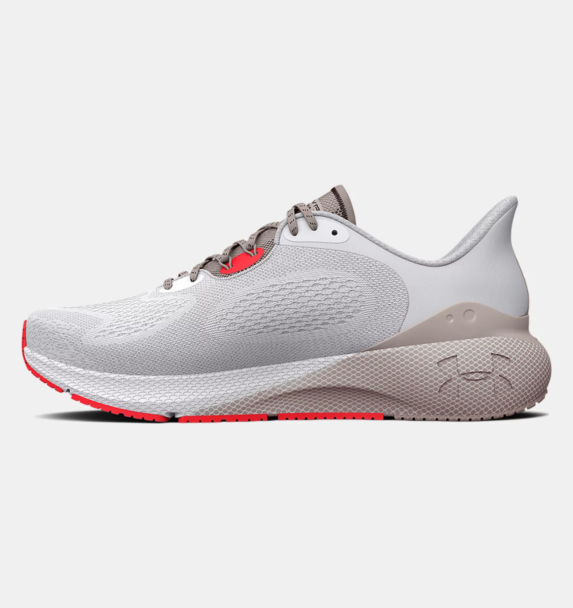 Under Armour W HOVR Machina 3 Vit/Grå - Dammodell med bluetooth foot pod