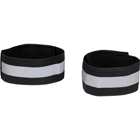 Nordic Grip Reflective 2 Arm/Leg Band Black - Svarta mjuka reflexband för armar och ben