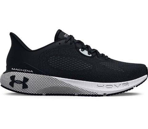 Under Armour W HOVR Machina 3 Black - Dammodell med bluetooth foot pod