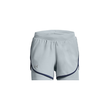 Under Armour Fly by Elite 2 in 1 Short Harbor Blue - Löparshorts, Dam<