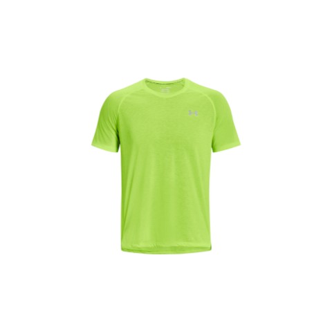 Under Armour Streaker TEE Lime - kortärmad löpartröja, Herr