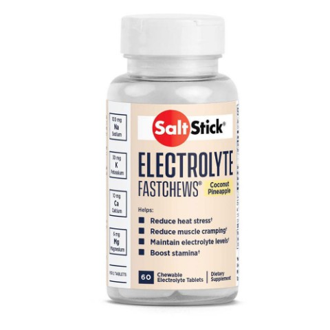 SaltStick Fastchews Coconut Pineapple - 60st Elektrolyt tuggtabletter