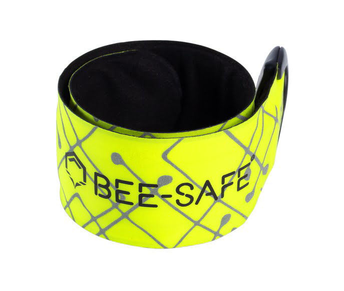 Bee Safe LED Clickband - USB Lime - Reflexband
