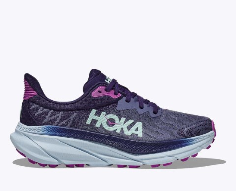 Hoka W CHALLENGER 7 Blå/lila - Dammodell