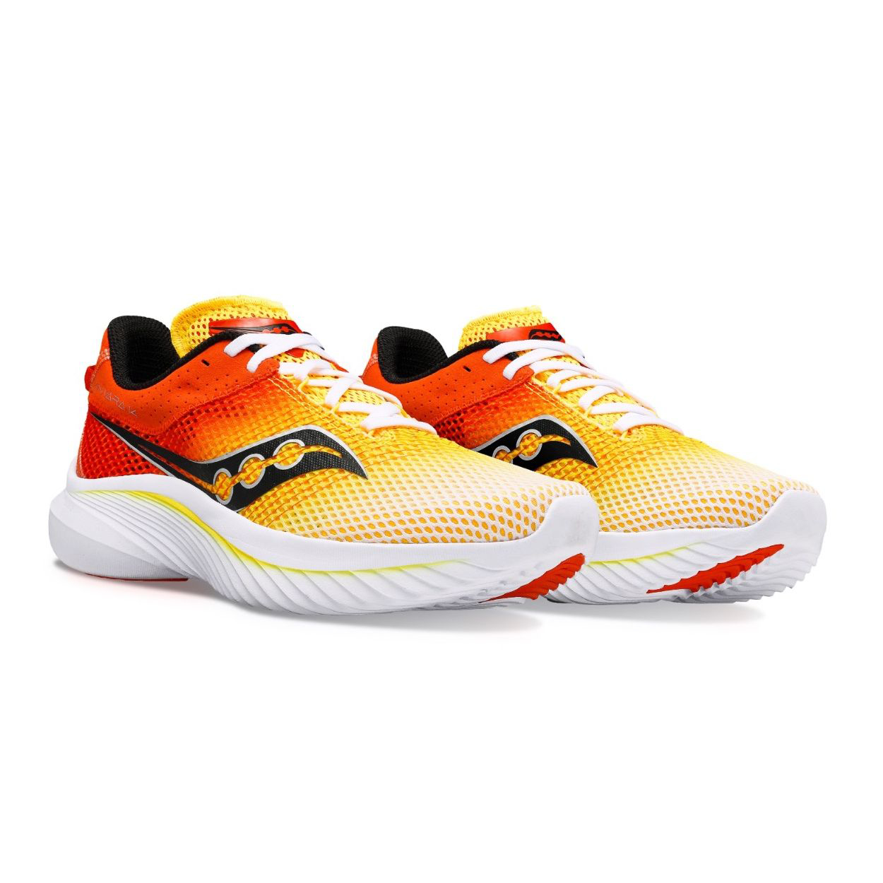 Saucony Kinvara Men - Röd/Gul Asfaltssko för Herrar