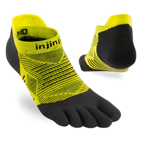 Injinji Run No-Show Limeade - Tåstrumpa