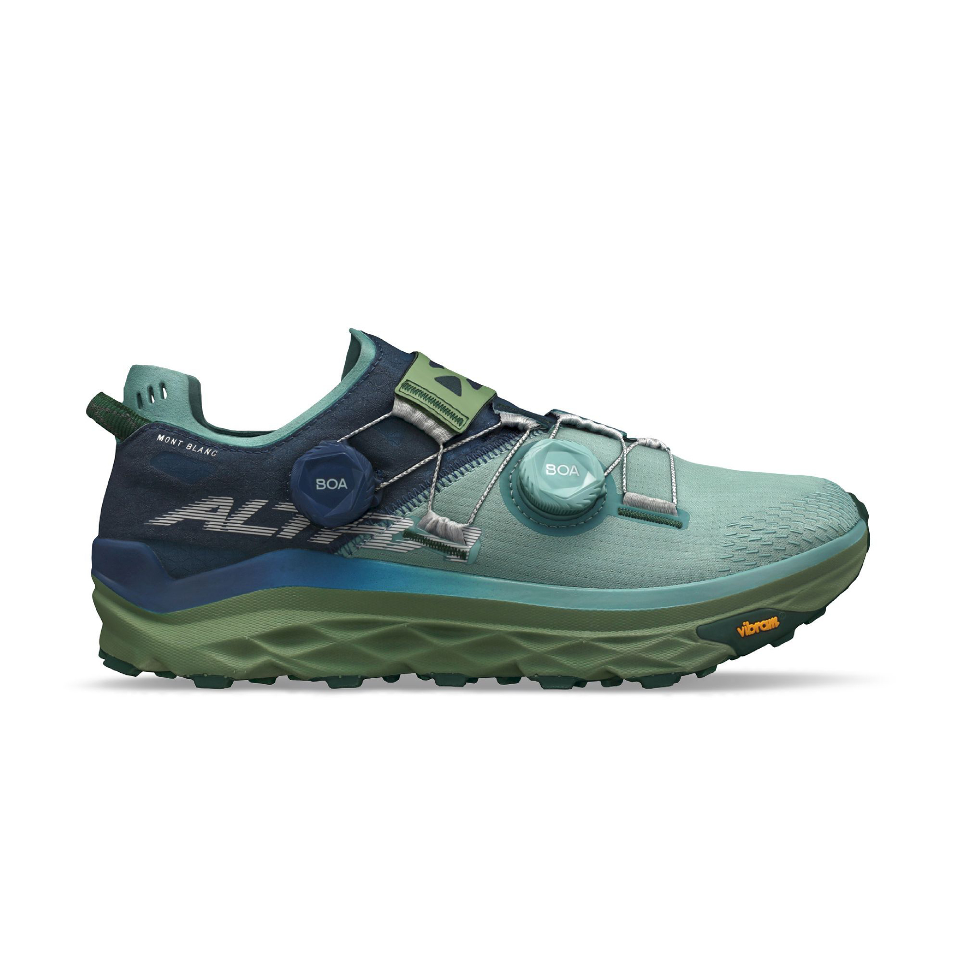 Altra W Mont Blanc BOA Blue/Green - Dammodell för traillöpning, få kvar