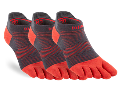 Injinji Run No-Show Spice - Tåstrumpor i 3-pack