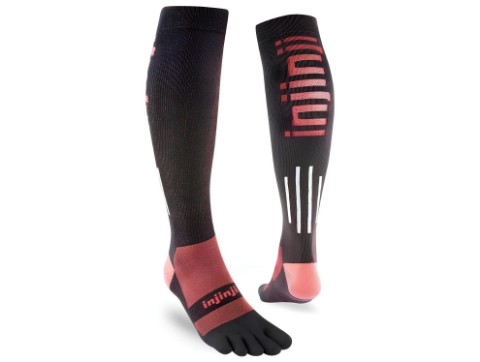 Injinji Ultra Compression Otc Black - Tåstrumpa