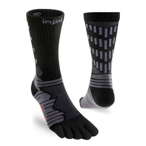 Injinji Ultra Run Crew Obsidian