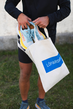 Alvar Sports RunBag - limited - Canvasbag för löparskor, flera färger<