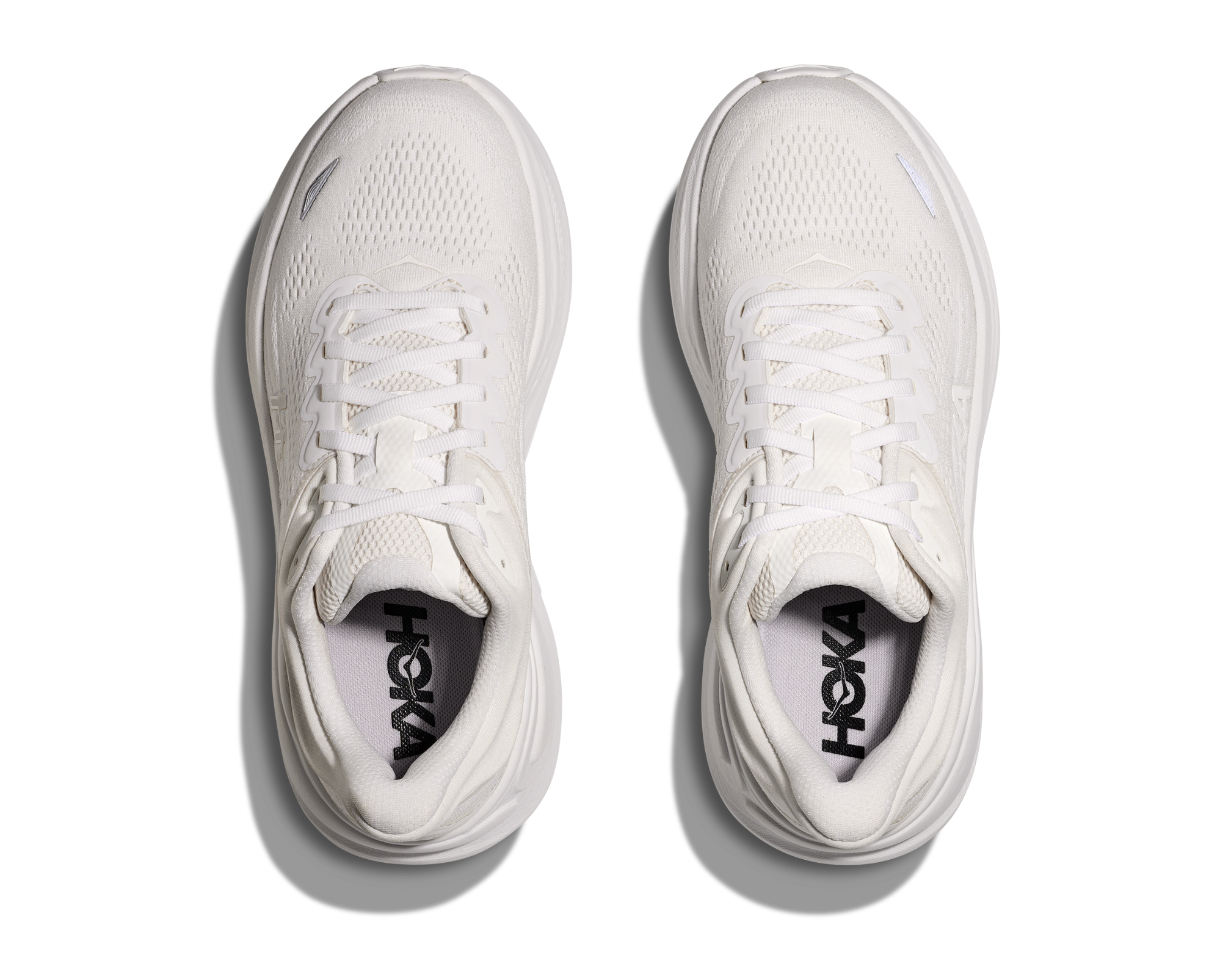 Hoka Woman Bondi 9 White / White - Dam (Hoka Bondi)