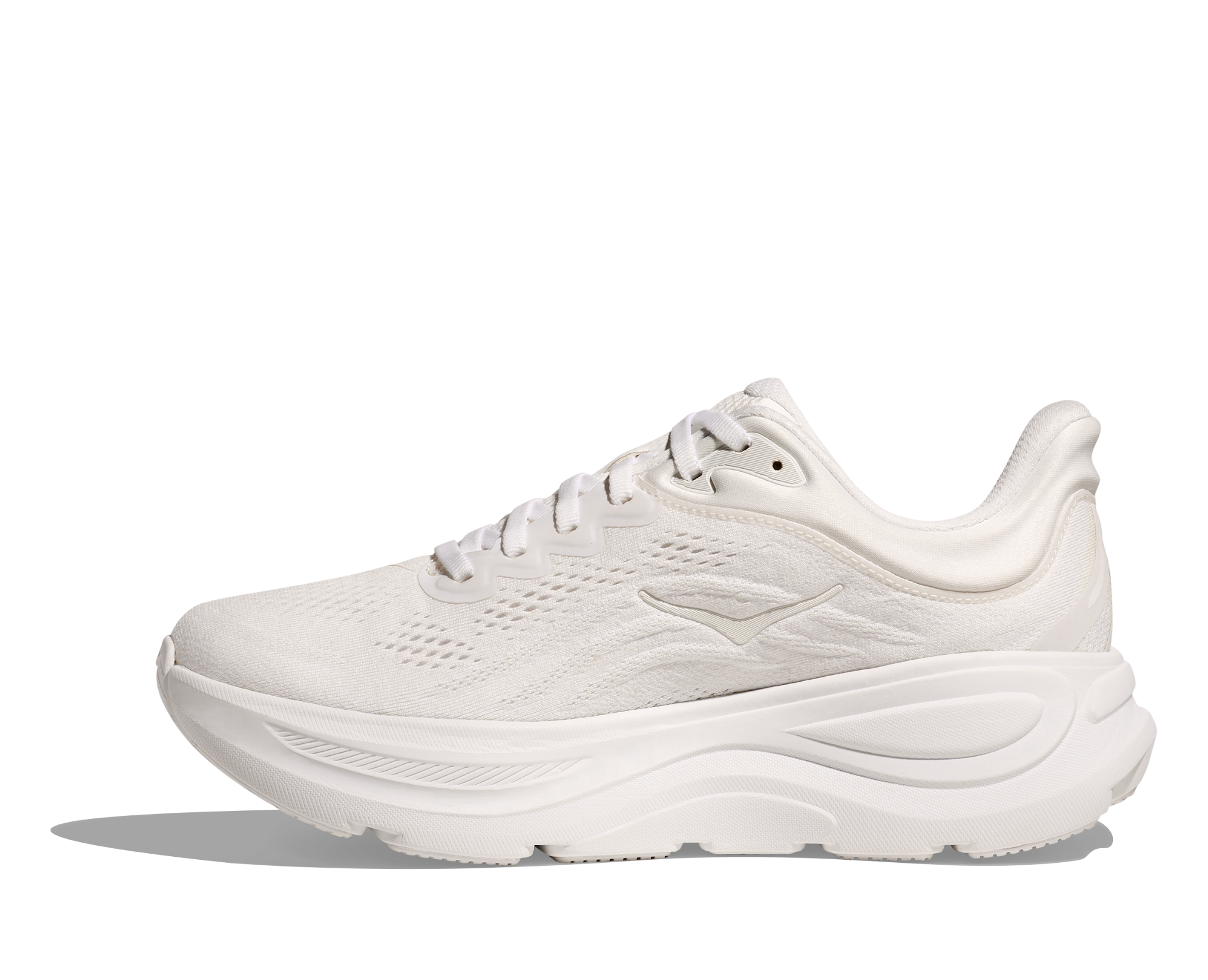 Hoka Woman Bondi 9 White / White - Dam (Hoka Bondi)