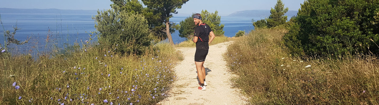 Tomas på runon springer i kroatien
